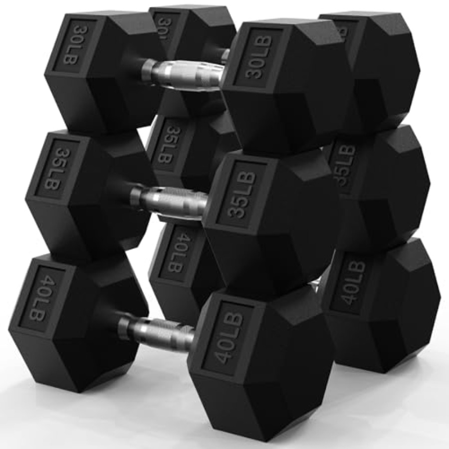 Hex Dumbbell Set - Hex Dambıl Seti 45-550 lb Kauçuk