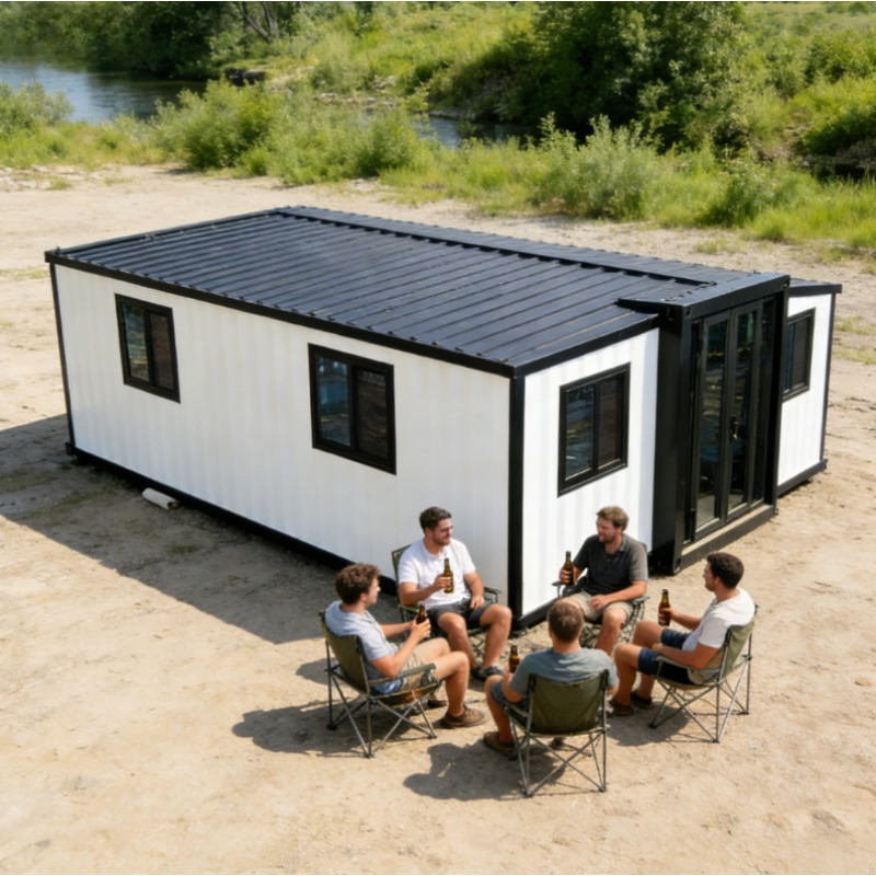 Home Gym Luxury Design - Lüks Genişletilebilir Konteyner Ev 40ft 20ft
