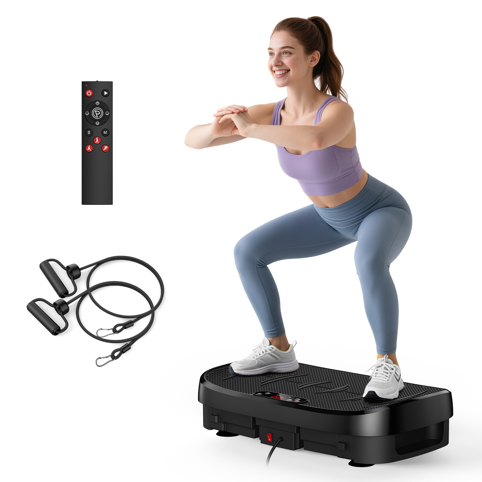 Home Gym Ideas - Titreşimli Plaka Yağ Yakıcı Fitness Platformu