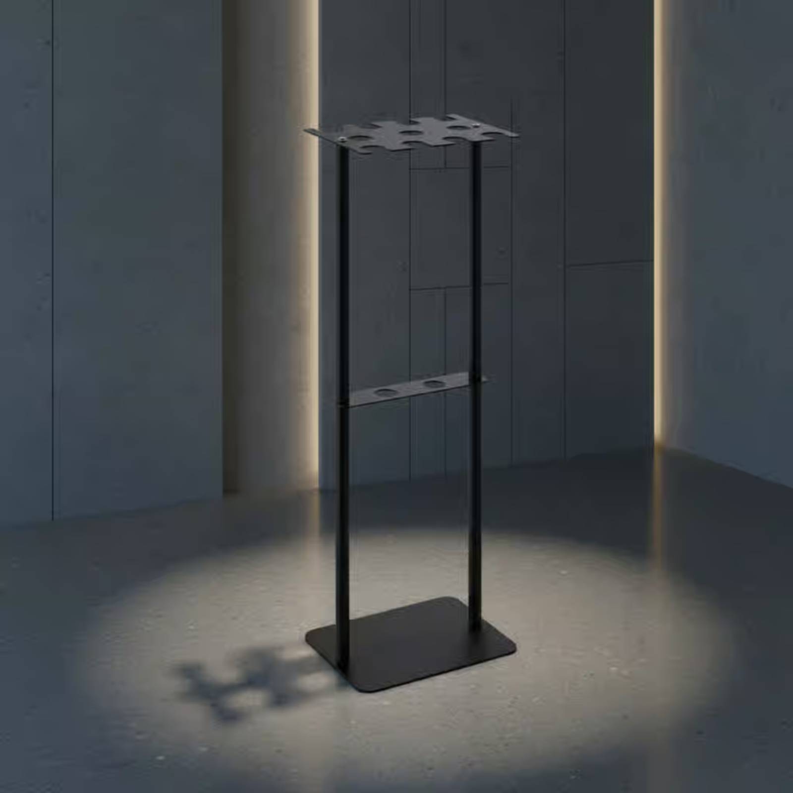 Home Gym Gym - Metal Beyzbol Sergileme Rafı Mobil Beyzbol