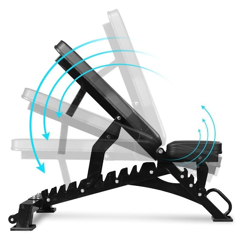 Home Gym Bench - Ticari Metal Ayarlanabilir Dambıl Sehpası Katlanabilir