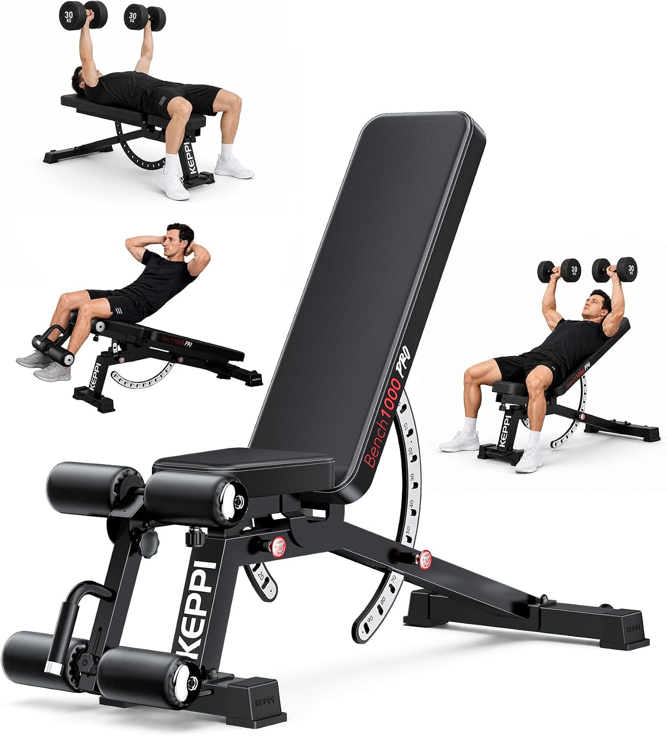 Home Gym Bench - Ayarlanabilir Ağırlık Sehpası 1200LB Ağır Hizmet