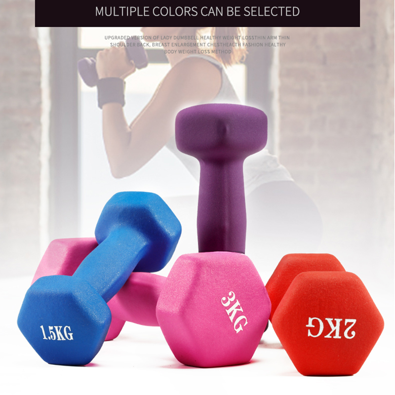 Hex Dumbbell Set - Kadın Dambıl Altıgen Dambıl Kilo Kaybı