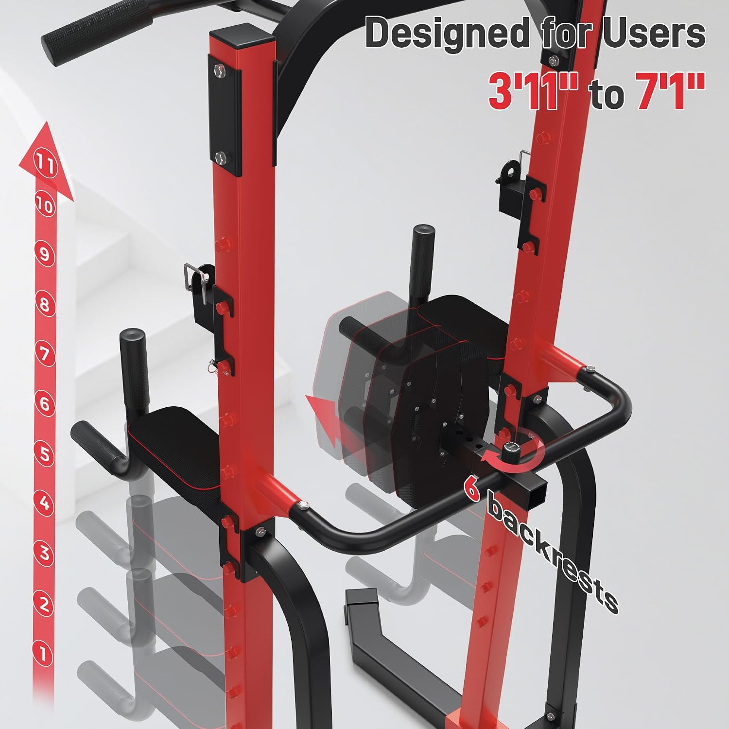 Ağır Hizmet Tipi Power Tower B - Home Gym Pull Up incelemesi ve fiyatı