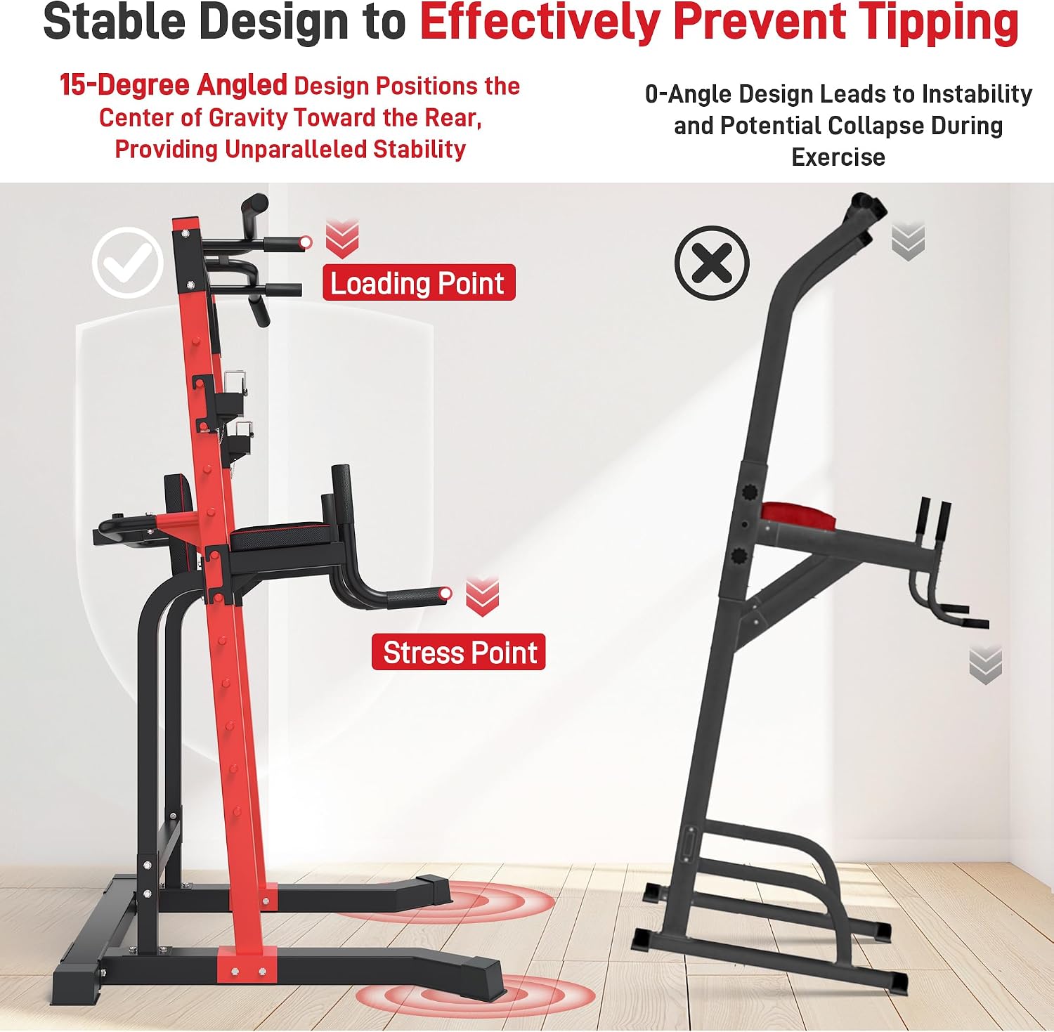 Ağır Hizmet Tipi Power Tower B - Home Gym Pull Up incelemesi ve fiyatı