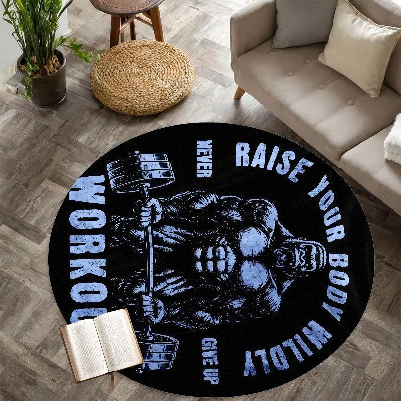 Muscle Man Workout Quote Yuvar - Home Zone Gym incelemesi ve fiyatı
