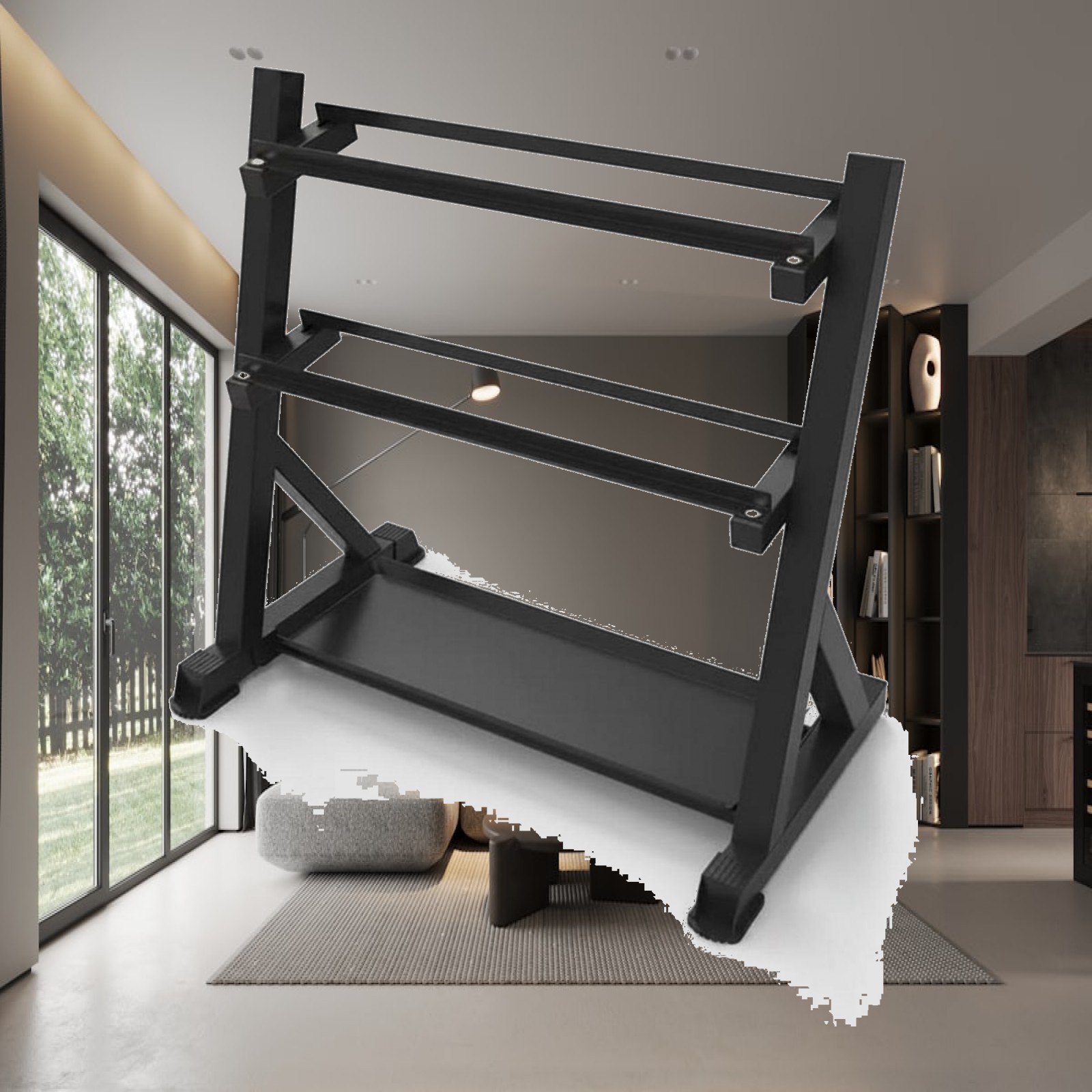 3 Katmanlı Dambıl Rafı, Evdeki - Home Gym Gym incelemesi ve fiyatı
