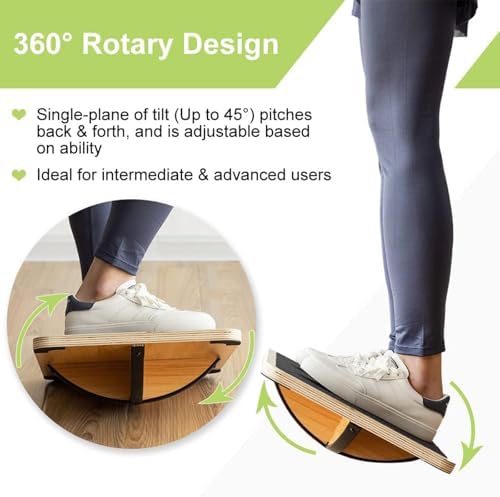 Profesyonel Ahşap Denge Tahtas - Wobble Board Balance incelemesi ve fiyatı