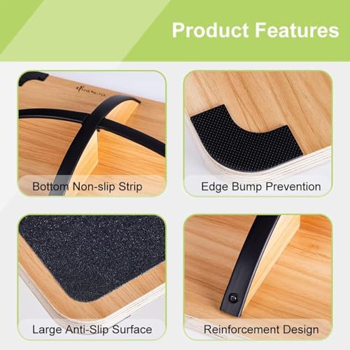 Profesyonel Ahşap Denge Tahtas - Wobble Board Balance incelemesi ve fiyatı