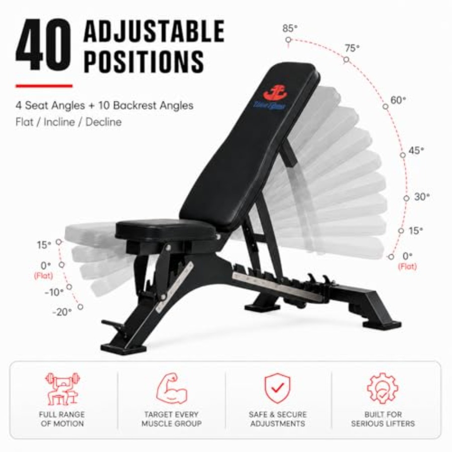 Ev Spor Salonu için Ayarlanabi - Home Gym Bench incelemesi ve fiyatı