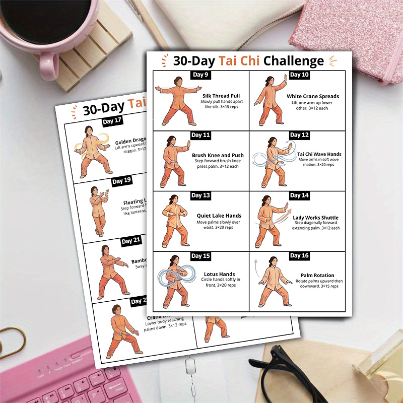 4 adet 30 Günlük Tai Chi Egzer - Home Gym Routine incelemesi ve fiyatı