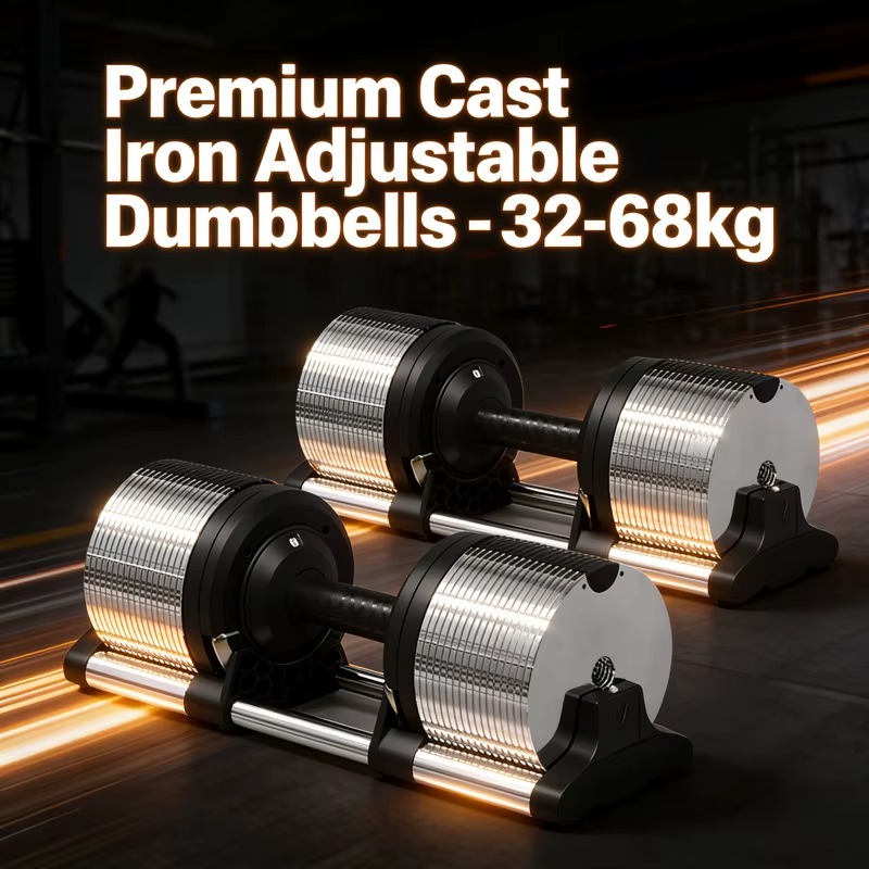 Hızlı Çıkartılabilir 32kg 70lb - Hex Dumbbell Set incelemesi ve fiyatı